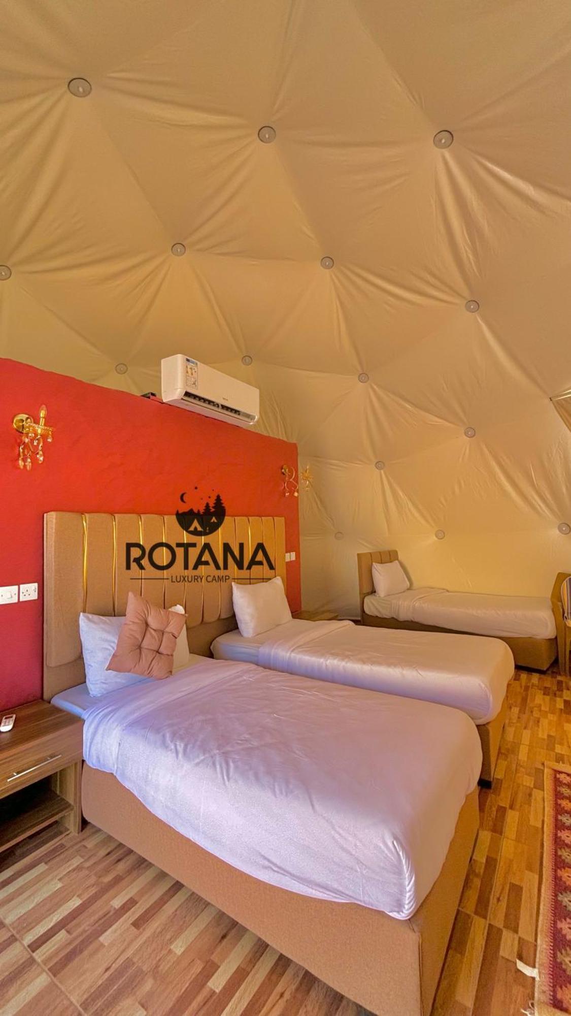 Rotana Luxury Camp Hotell Wadi Rum Eksteriør bilde