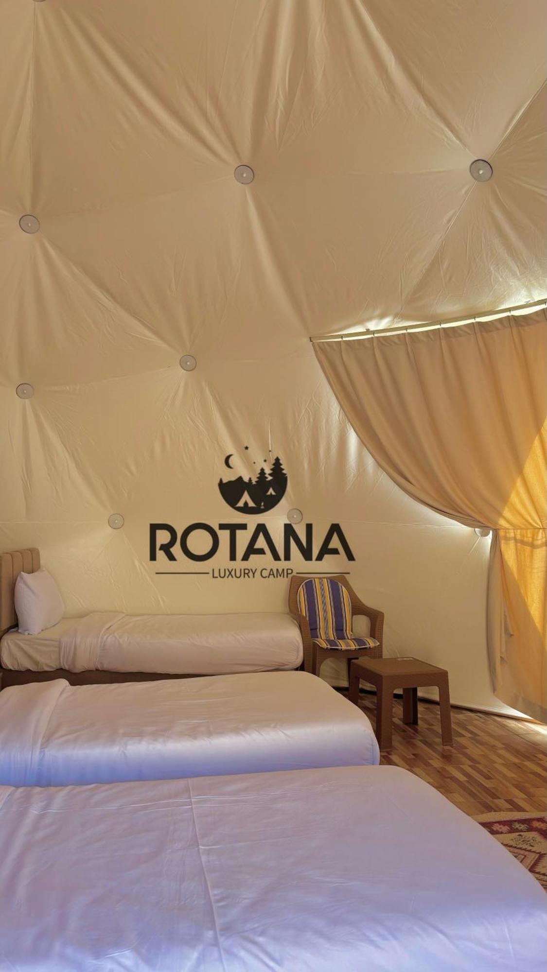 Rotana Luxury Camp Hotell Wadi Rum Eksteriør bilde