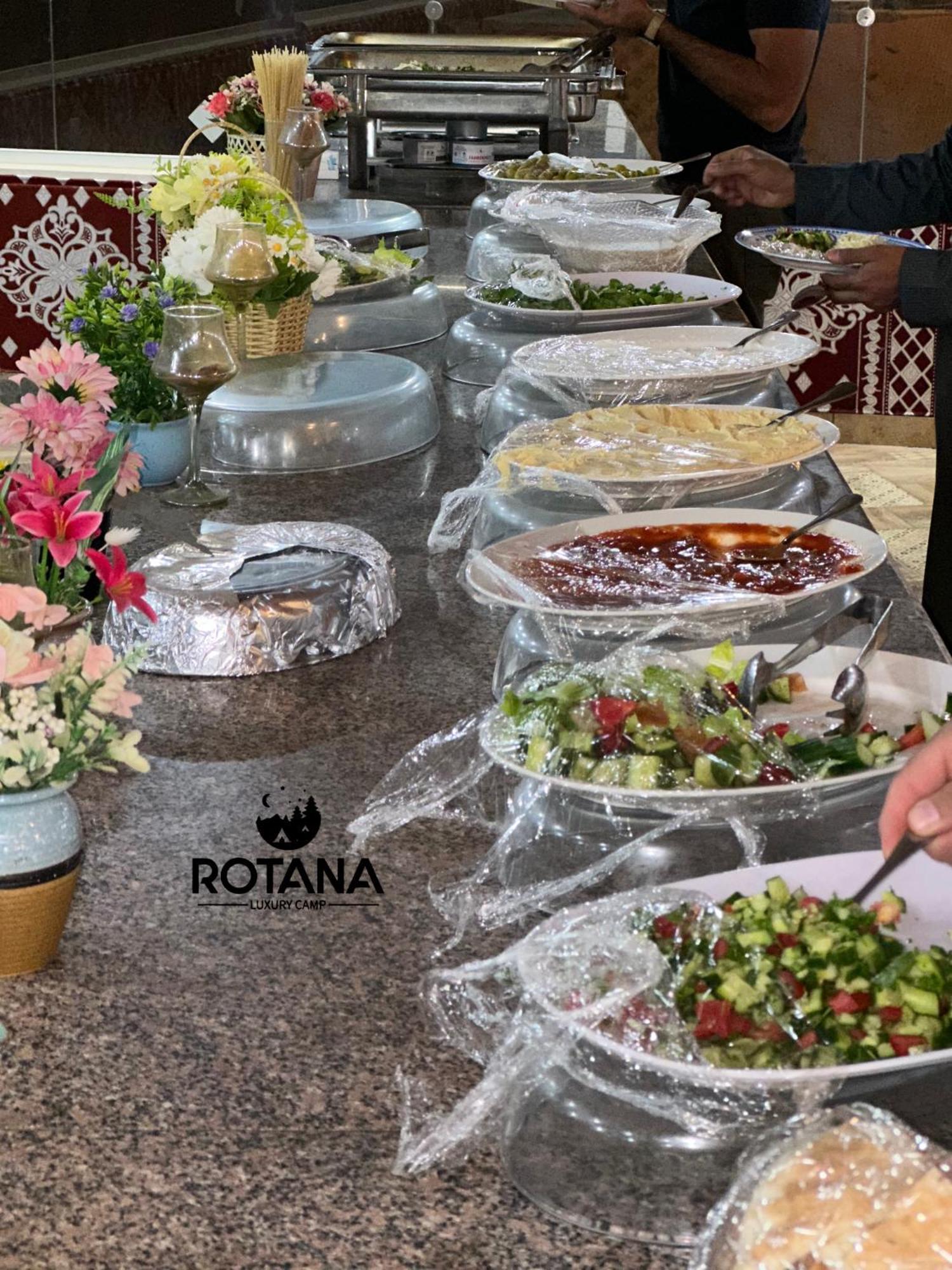 Rotana Luxury Camp Hotell Wadi Rum Eksteriør bilde