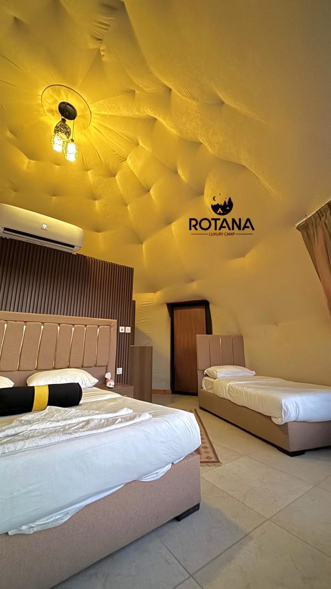 Rotana Luxury Camp Hotell Wadi Rum Eksteriør bilde