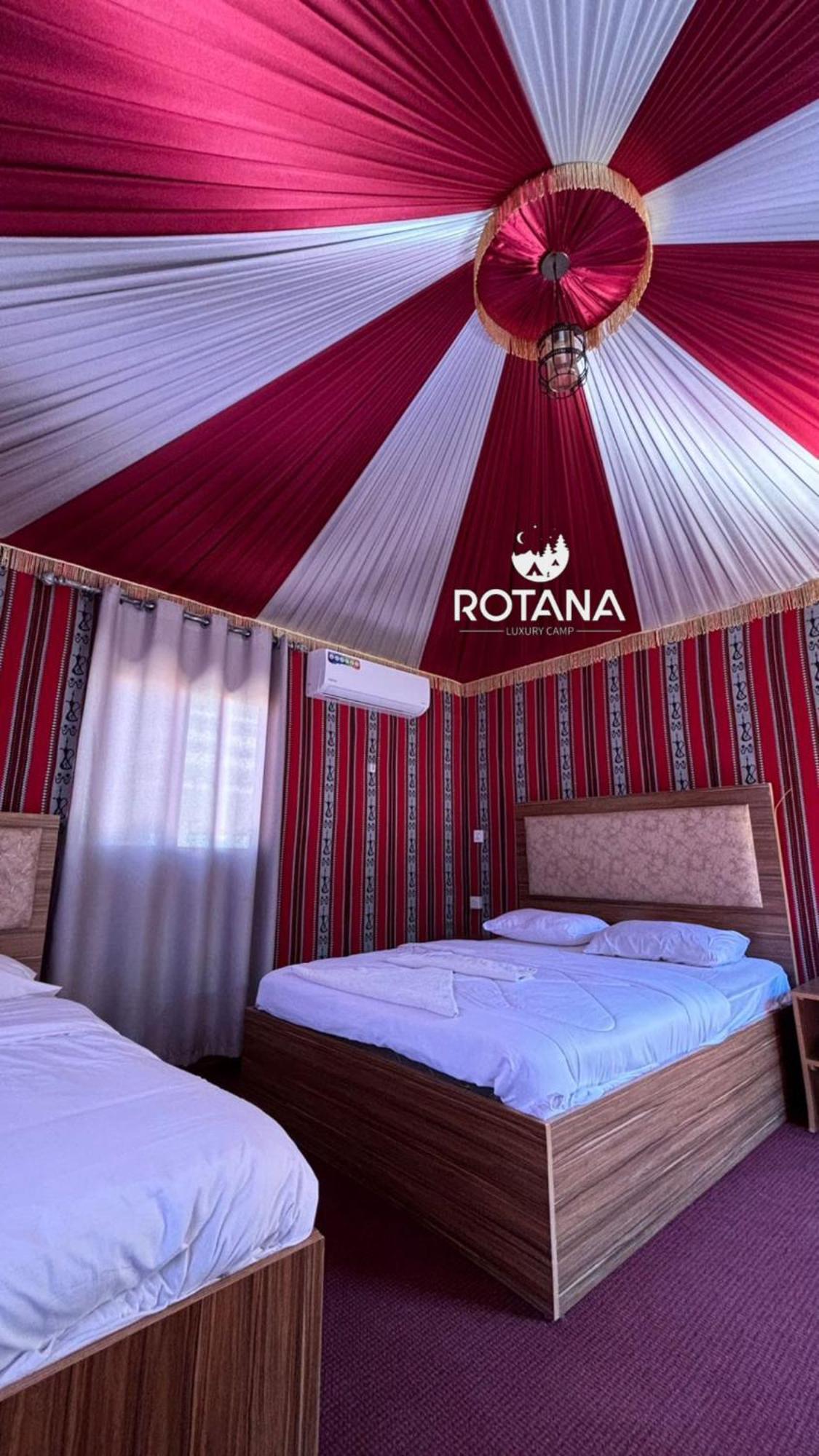 Rotana Luxury Camp Hotell Wadi Rum Eksteriør bilde